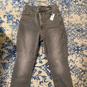 Express gray jeans